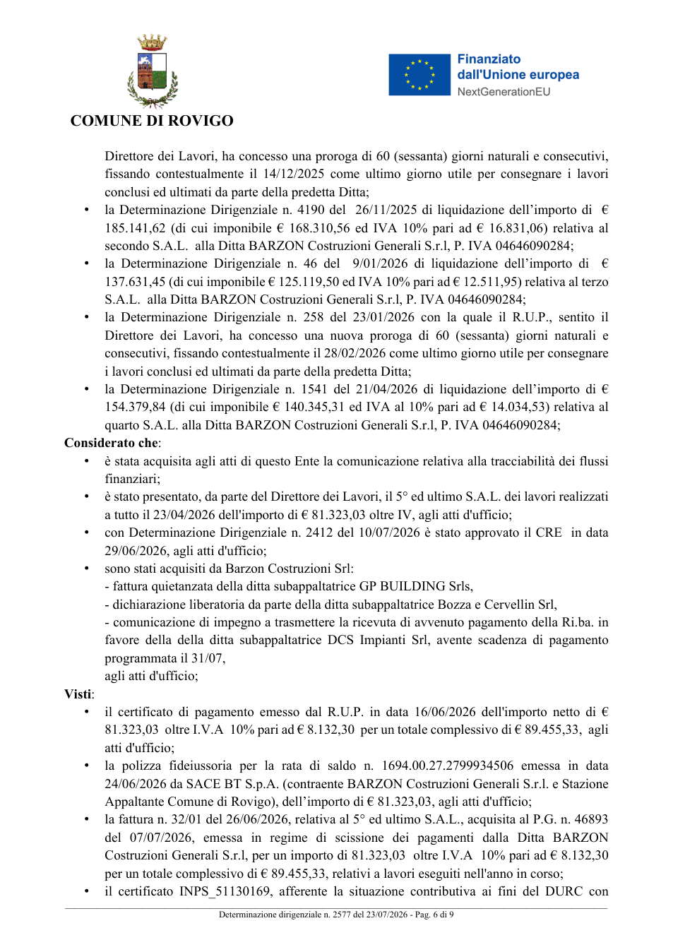 Pagina 6 del documento