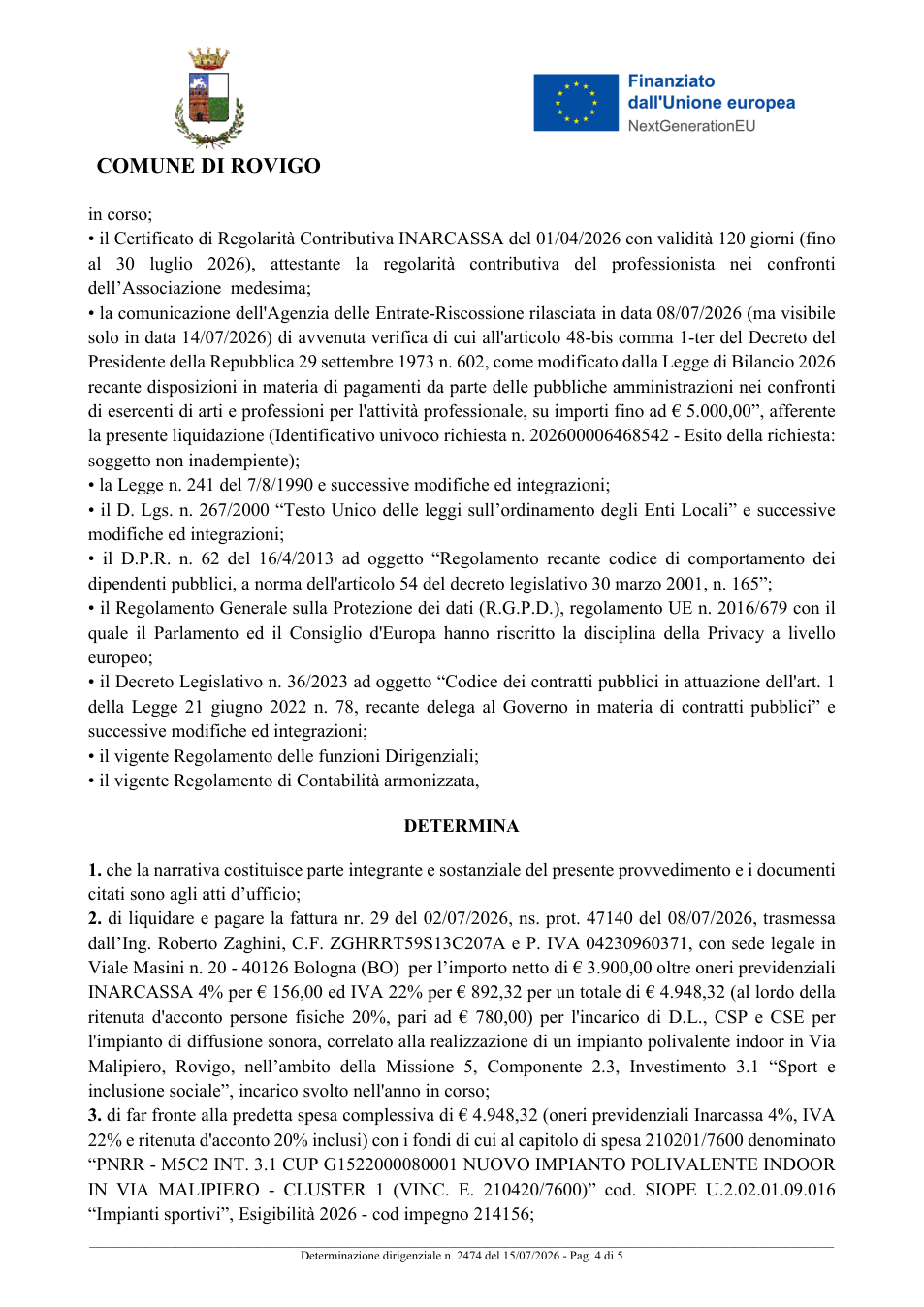 Pagina 4 del documento