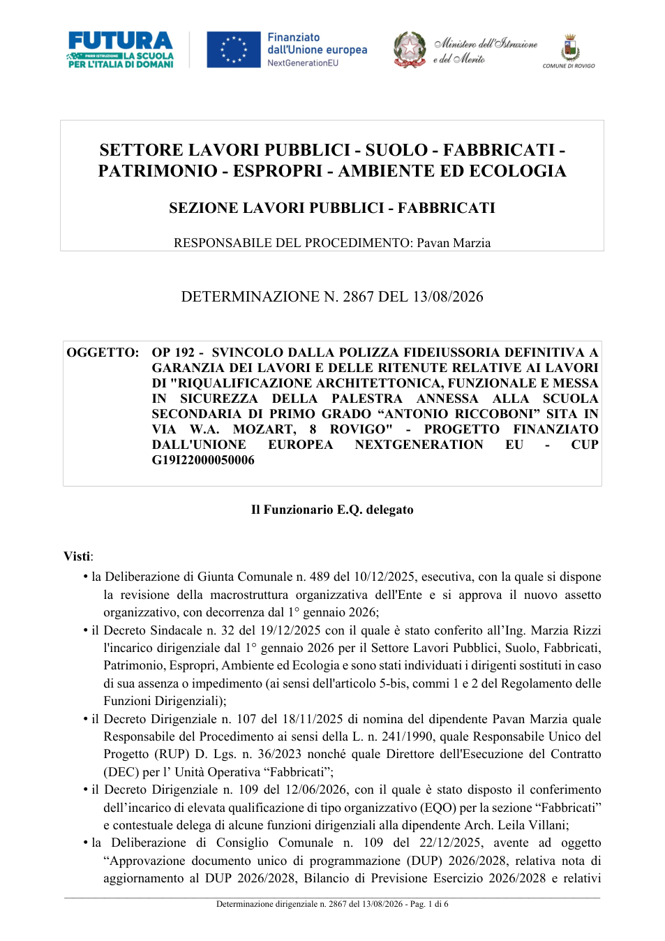 Pagina 1 del documento