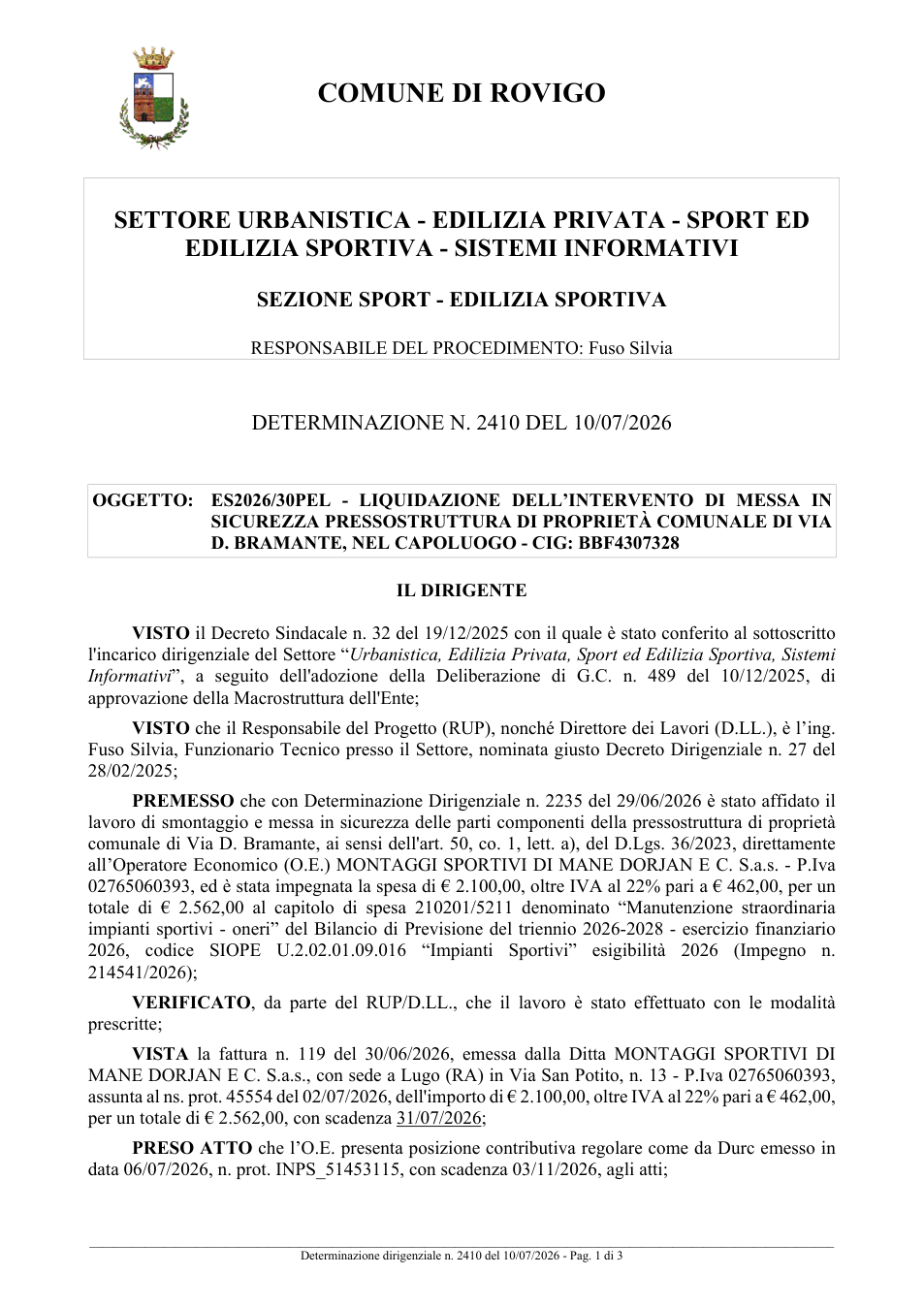 Pagina 1 del documento