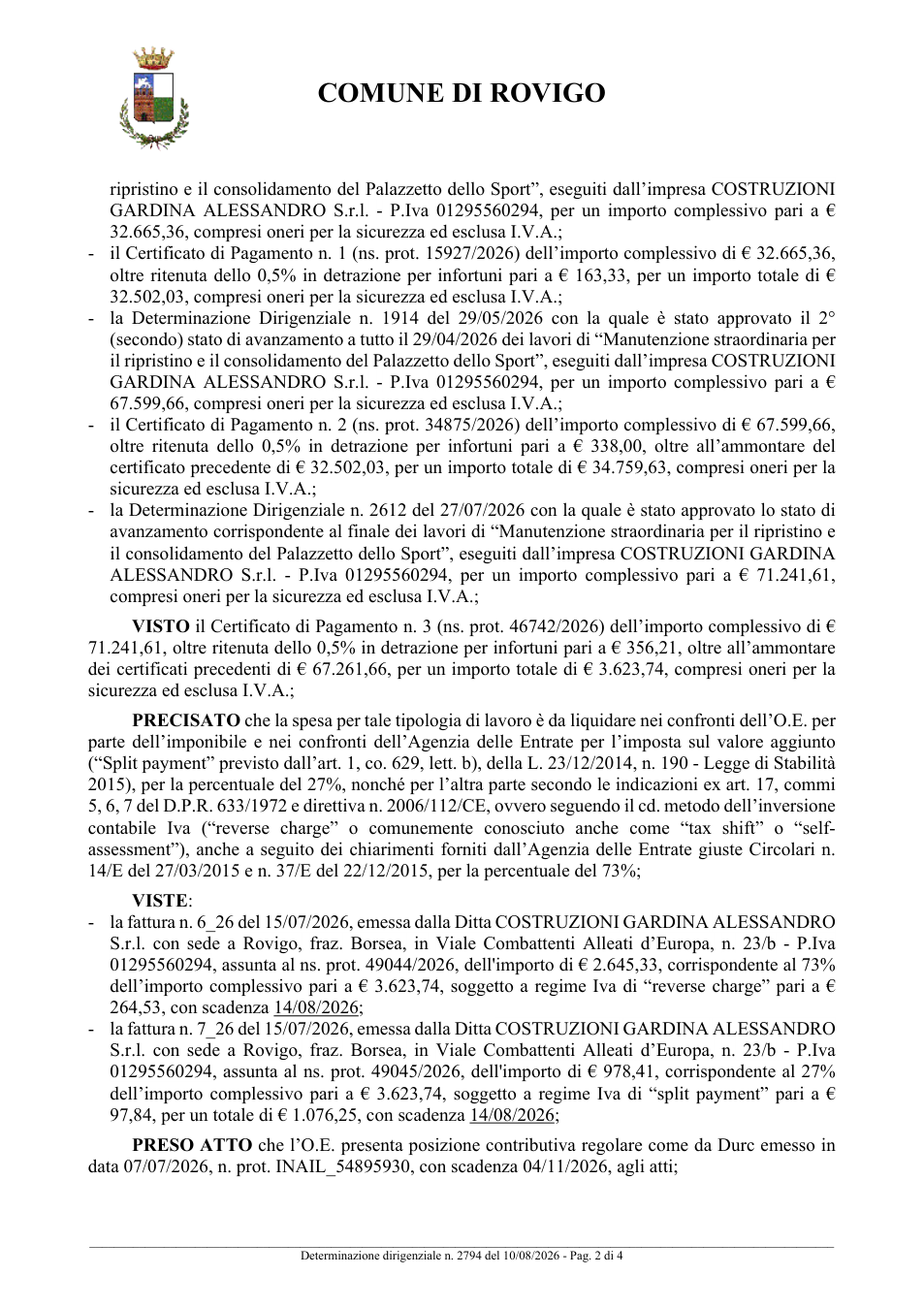 Pagina 2 del documento
