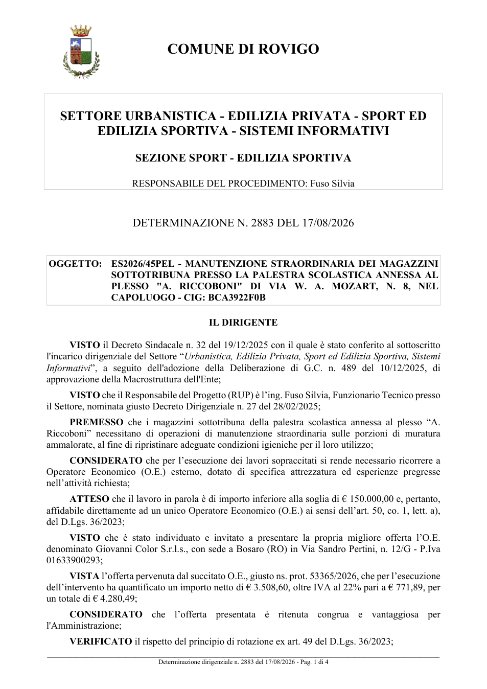 Pagina 1 del documento