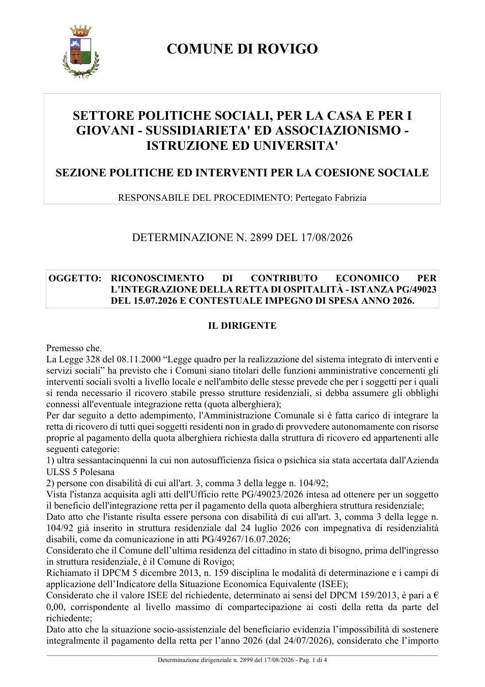 Pagina 1 del documento