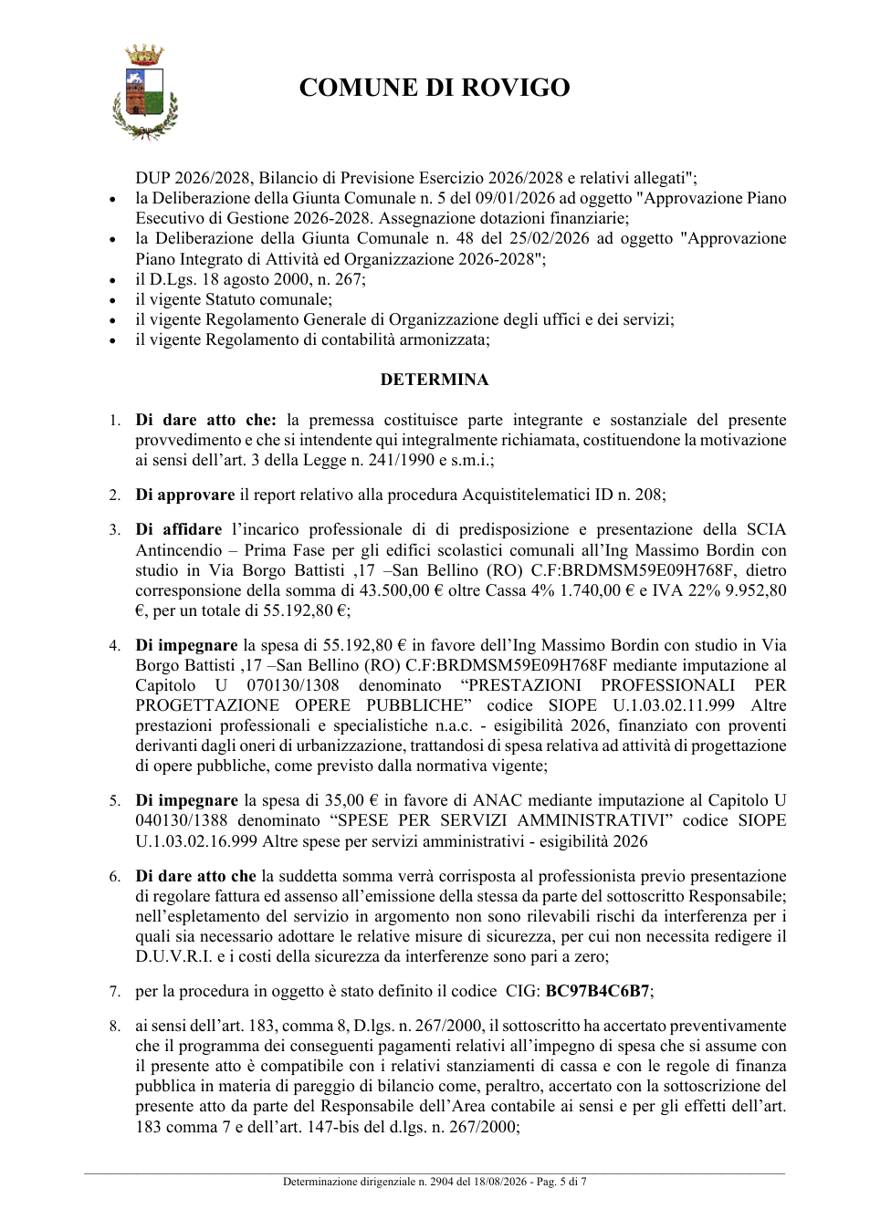 Pagina 5 del documento
