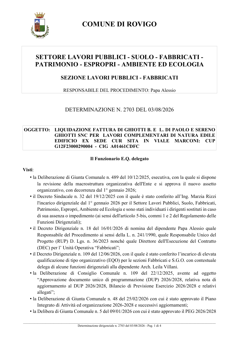 Pagina 1 del documento
