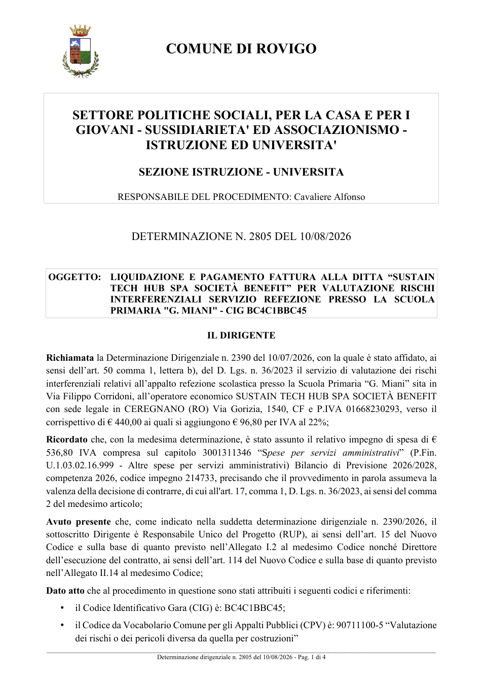 Pagina 1 del documento
