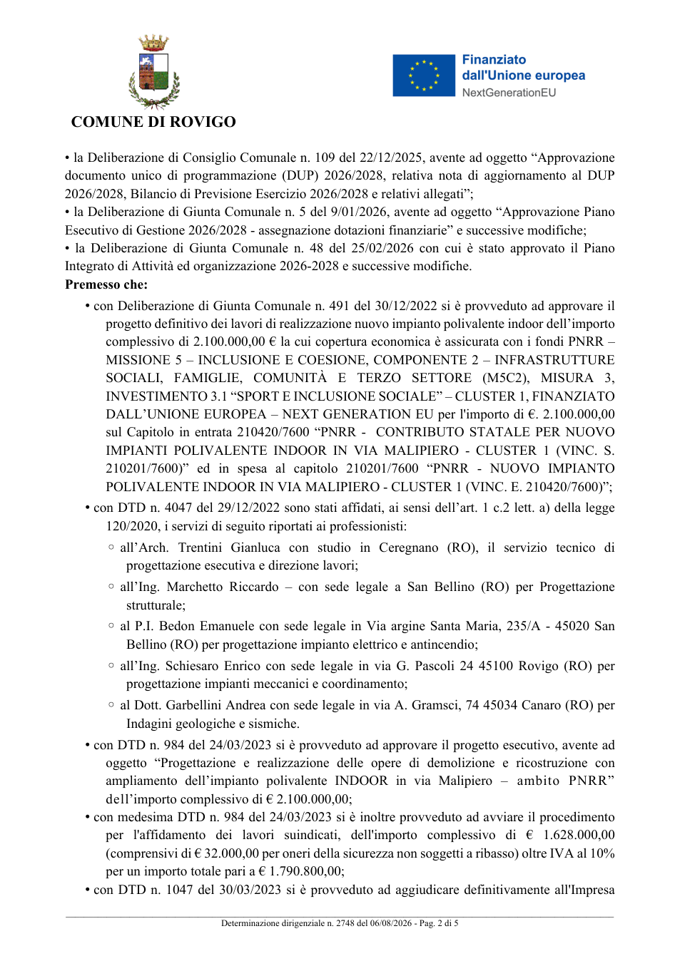 Pagina 2 del documento