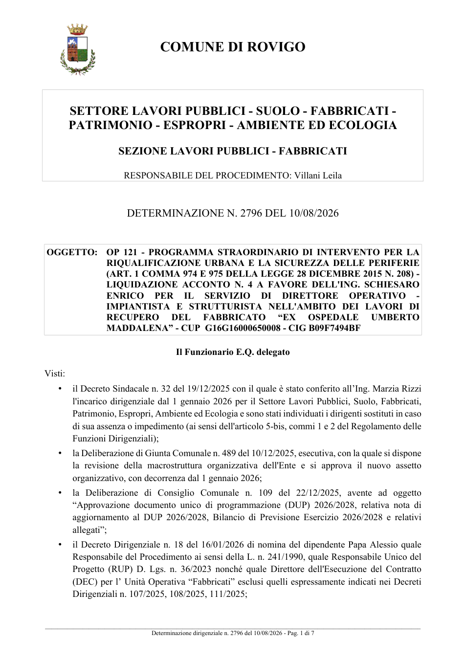 Pagina 1 del documento