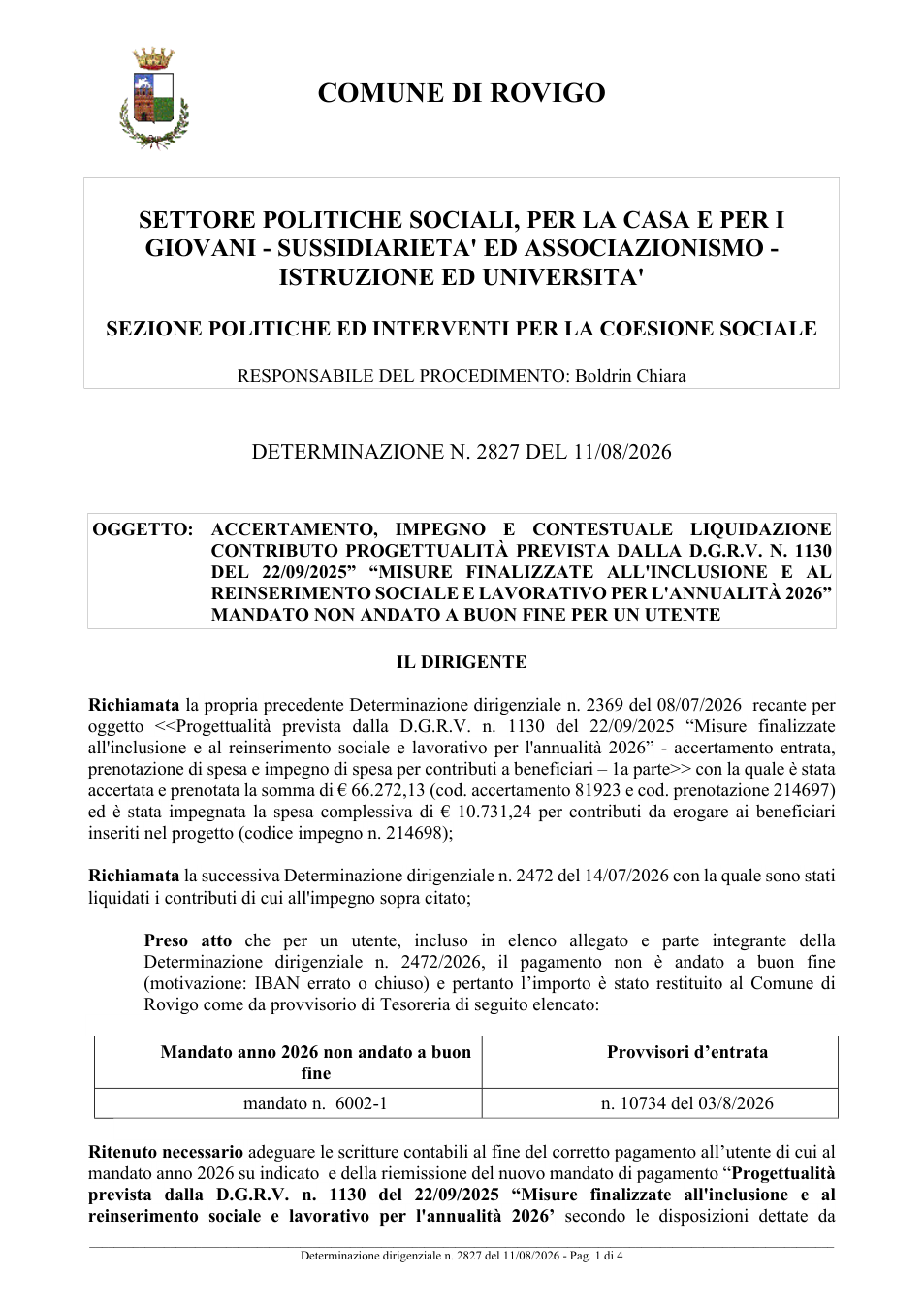Pagina 1 del documento