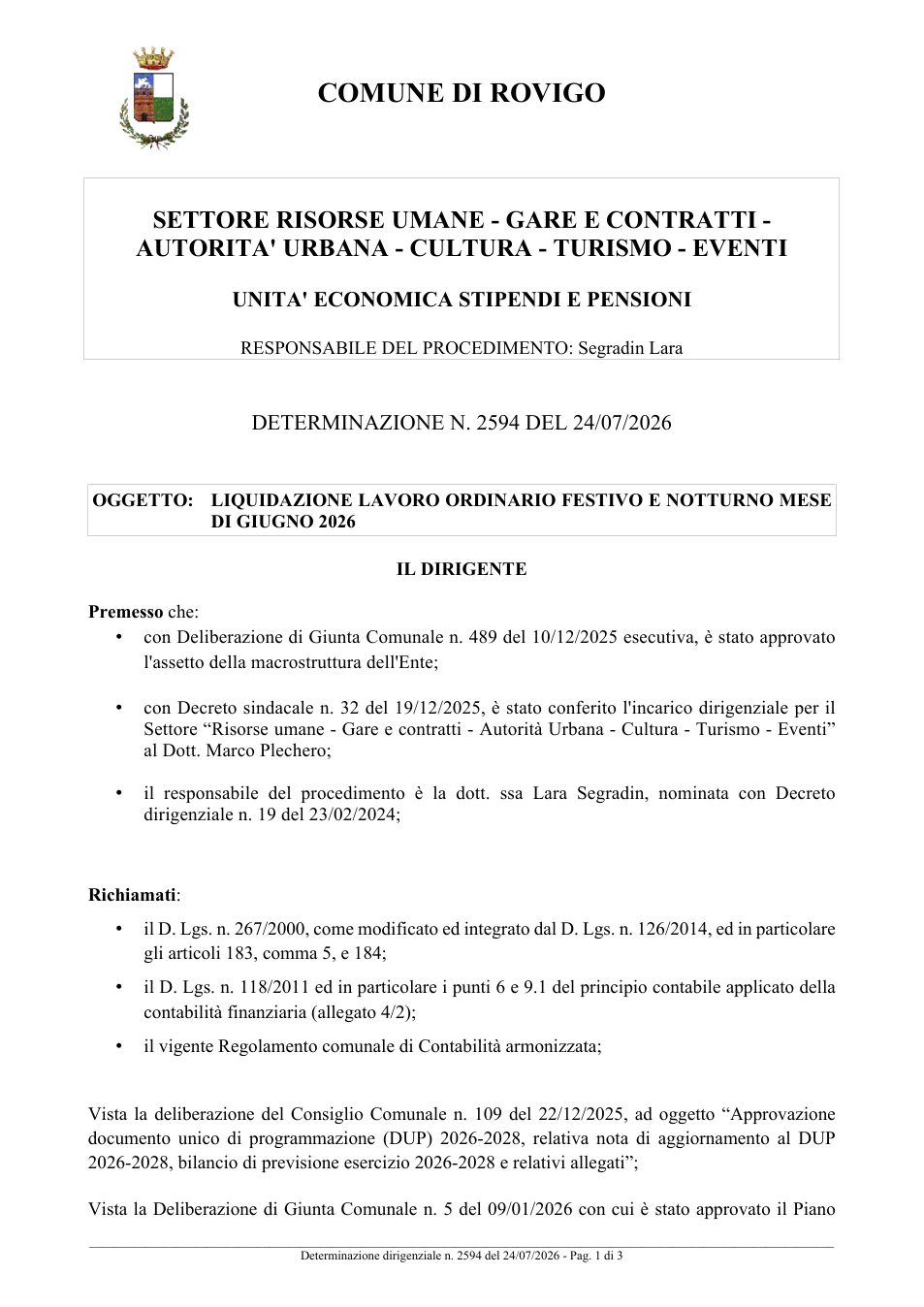 Pagina 1 del documento