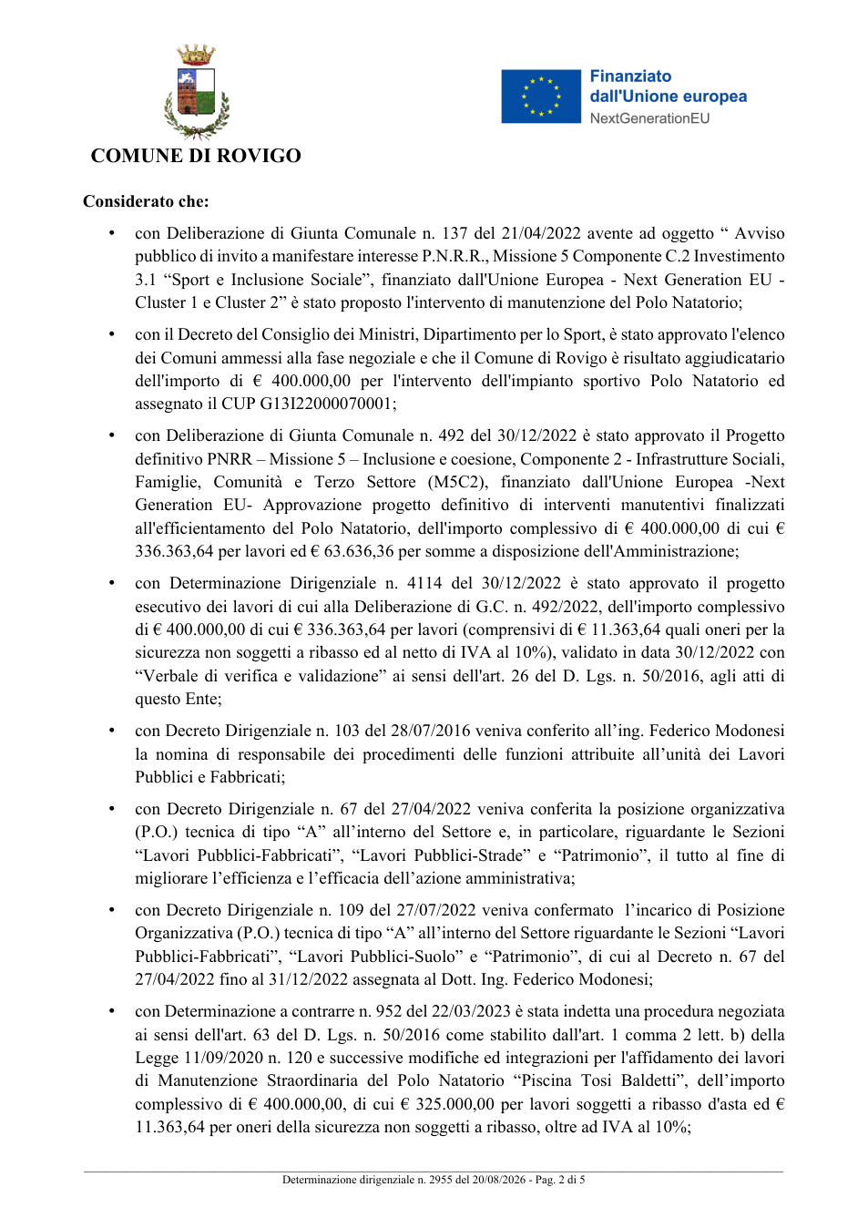 Pagina 2 del documento