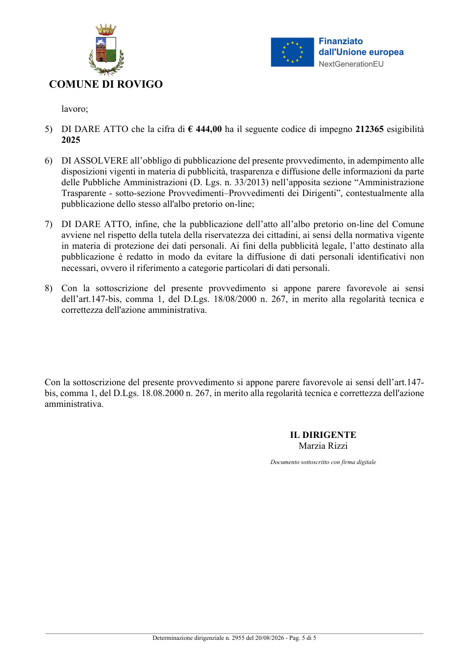Pagina 5 del documento
