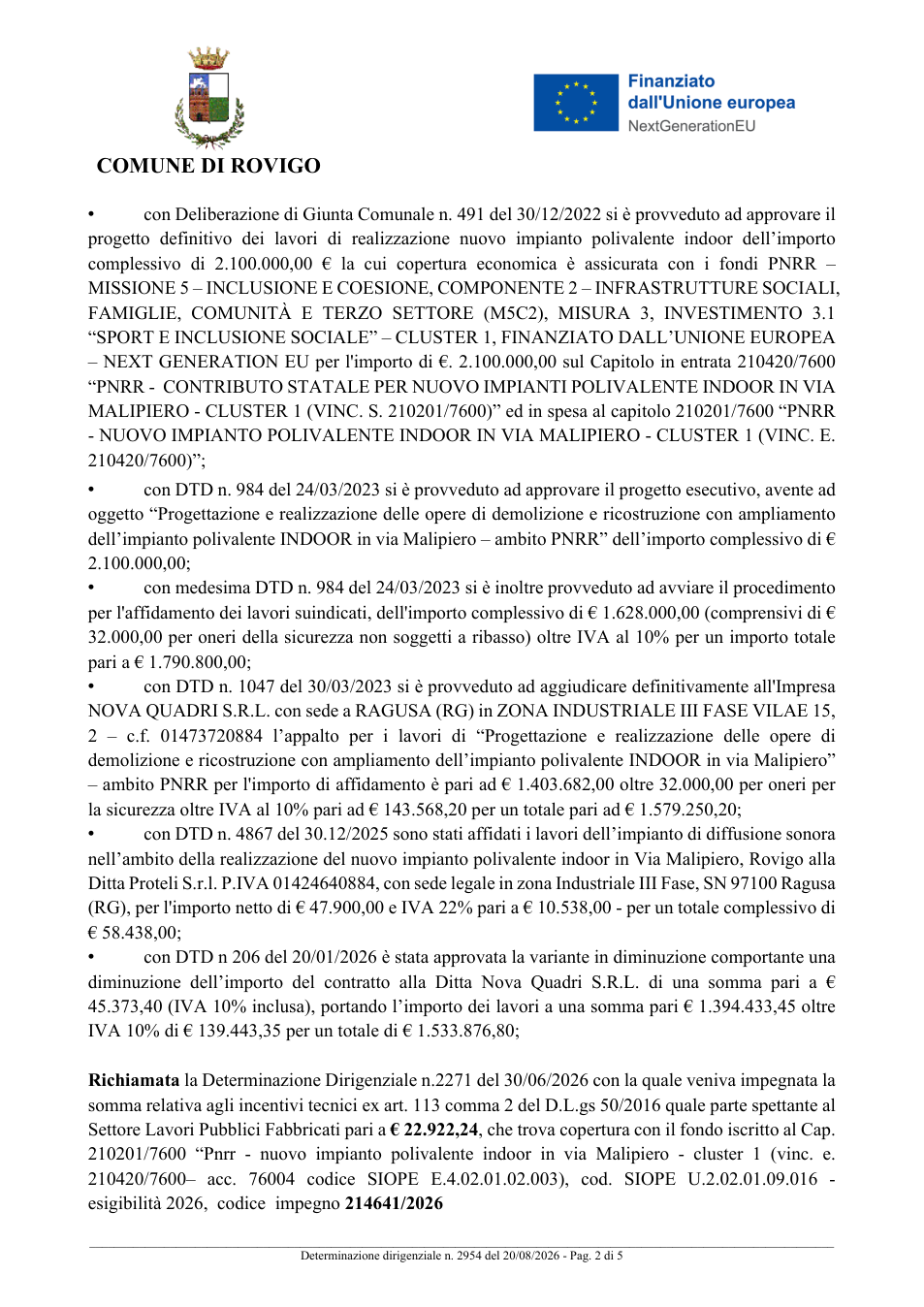 Pagina 2 del documento