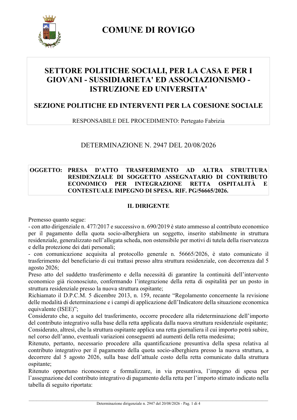 Pagina 1 del documento