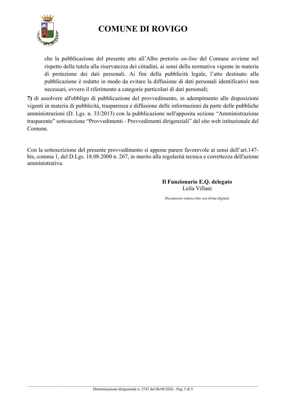 Pagina 5 del documento
