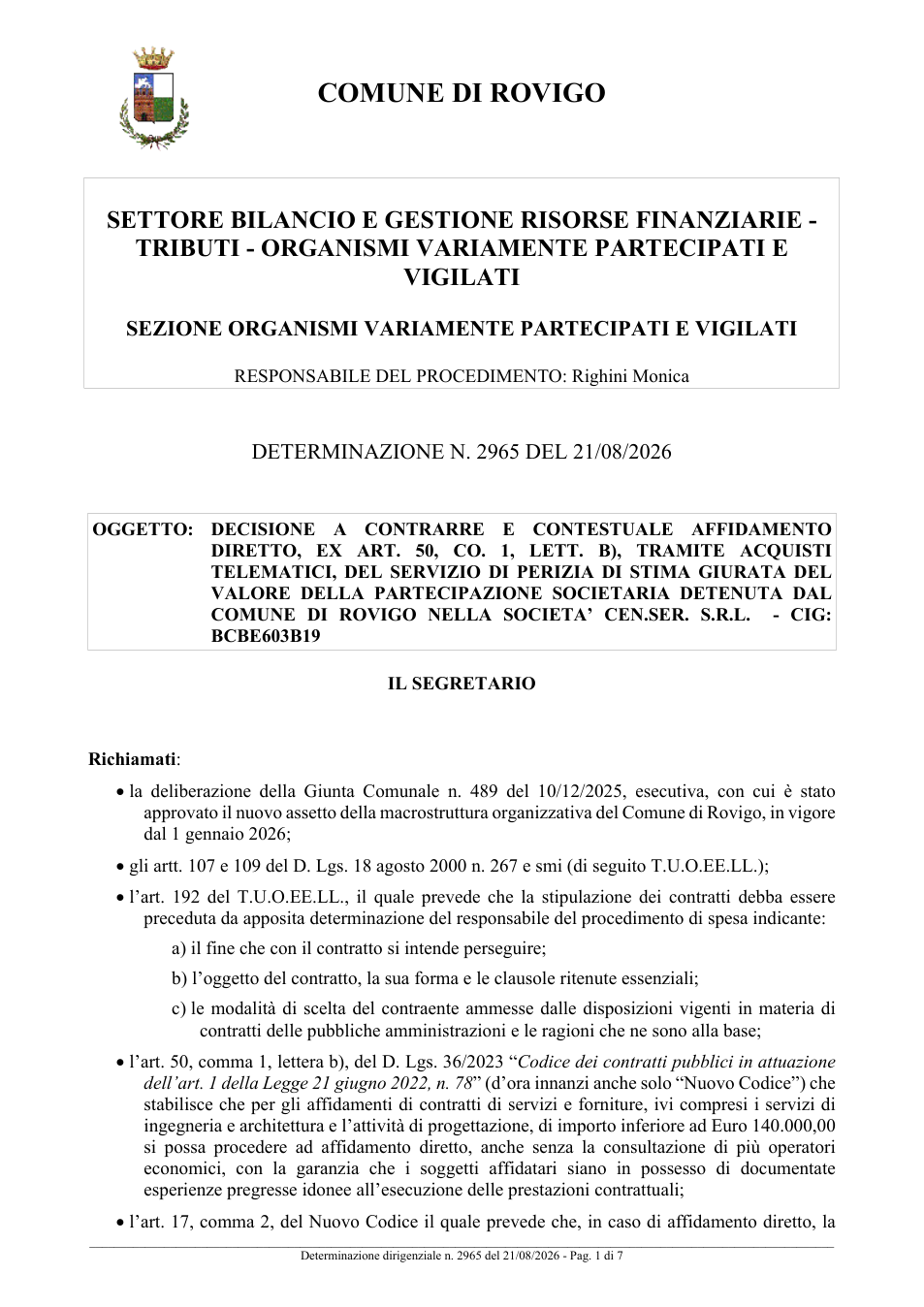 Pagina 1 del documento