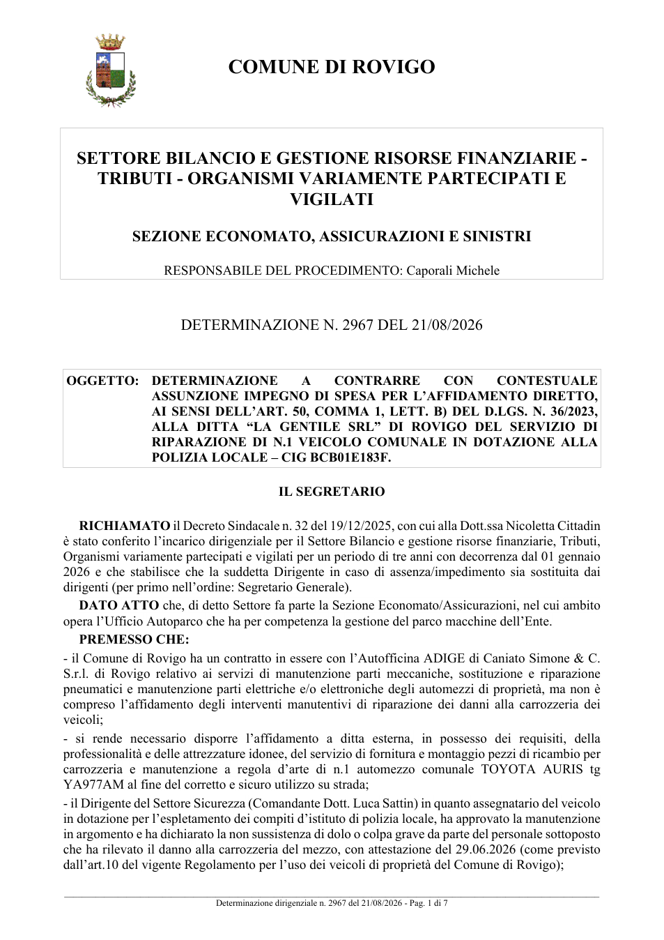 Pagina 1 del documento