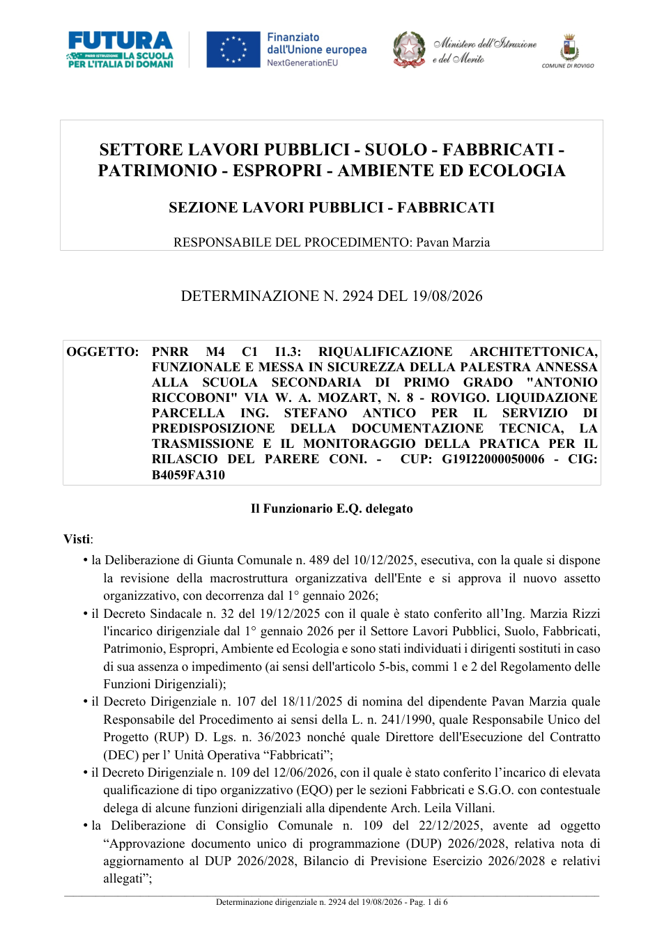 Pagina 1 del documento