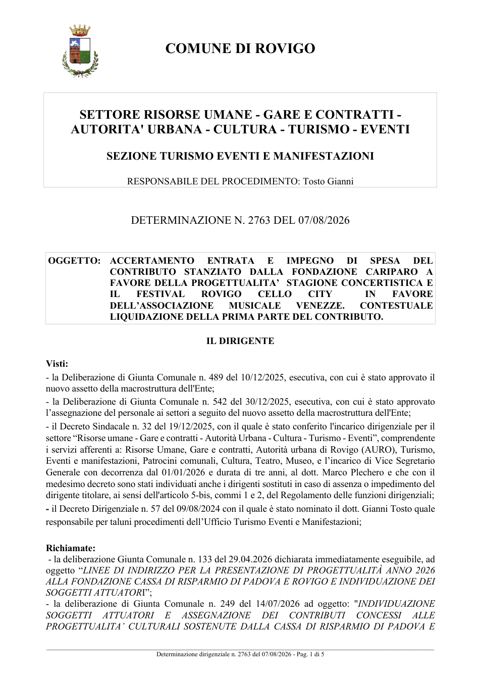 Pagina 1 del documento