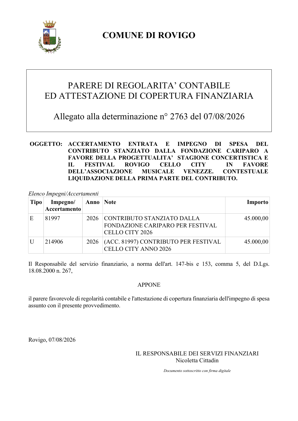 Pagina 1 del documento