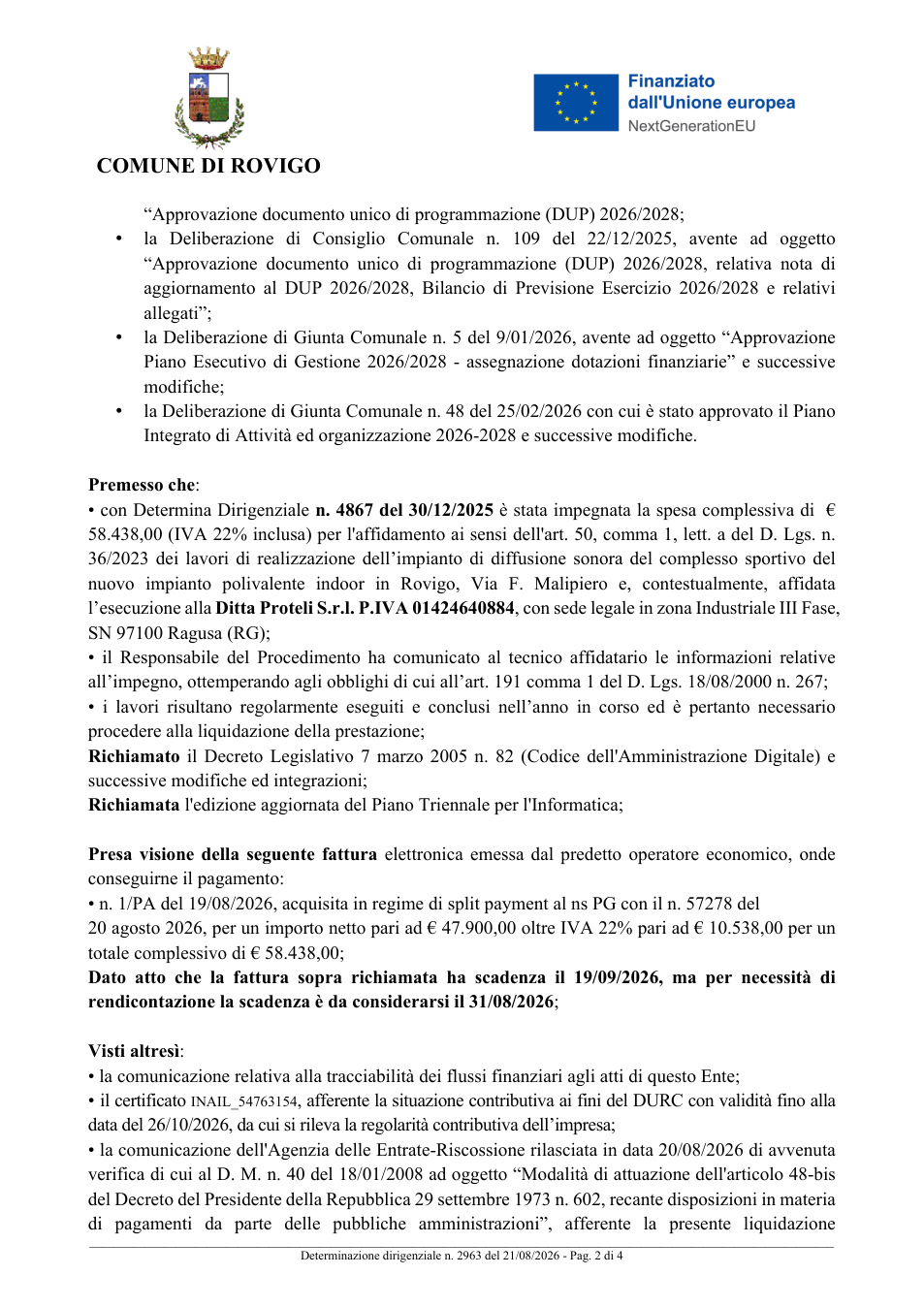 Pagina 2 del documento