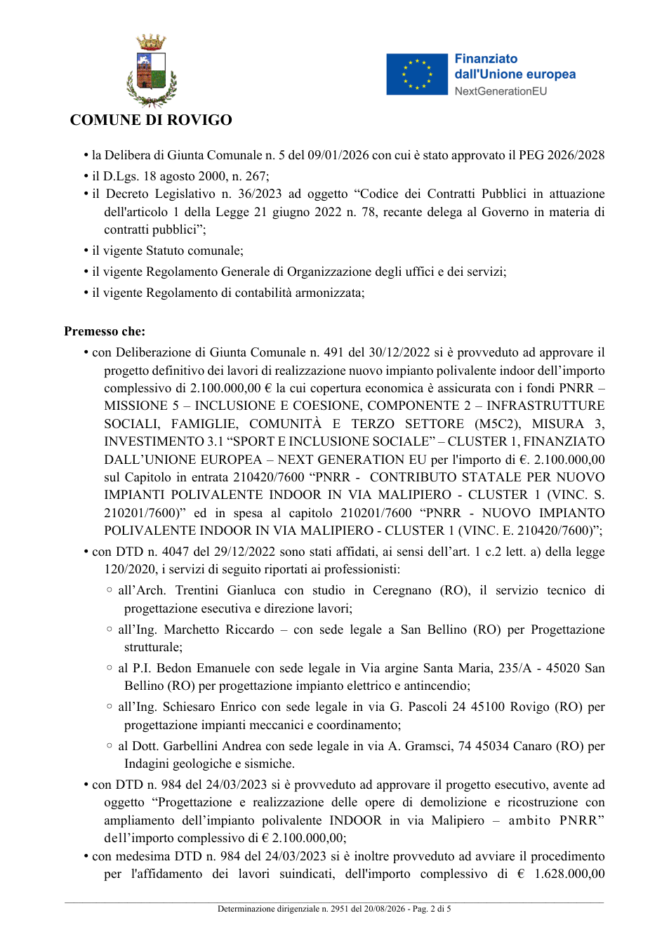 Pagina 2 del documento