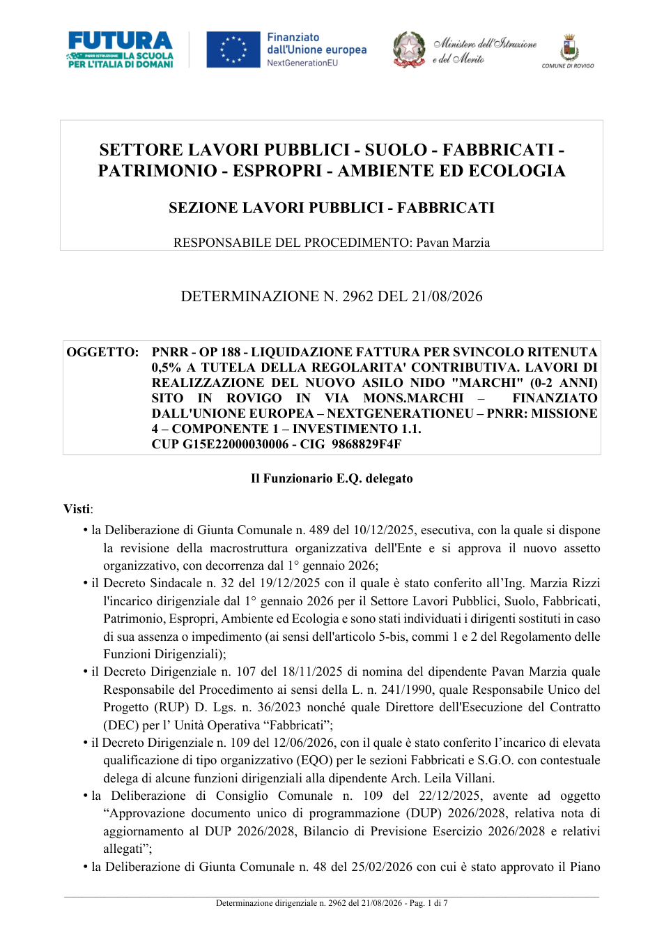 Pagina 1 del documento
