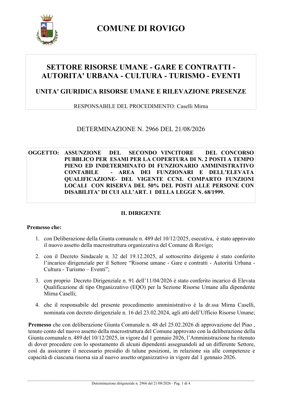Pagina 1 del documento