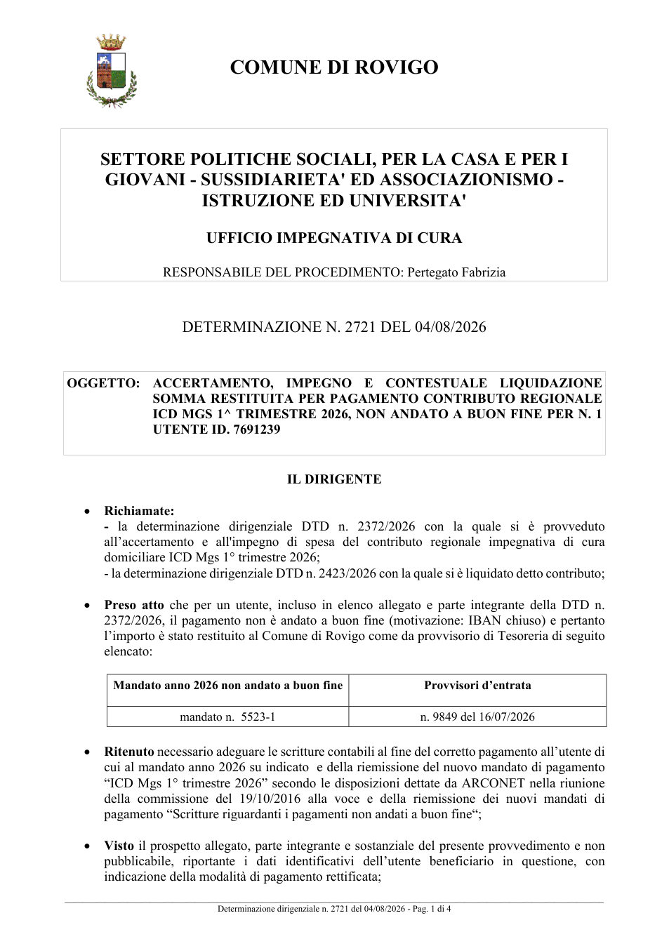Pagina 1 del documento