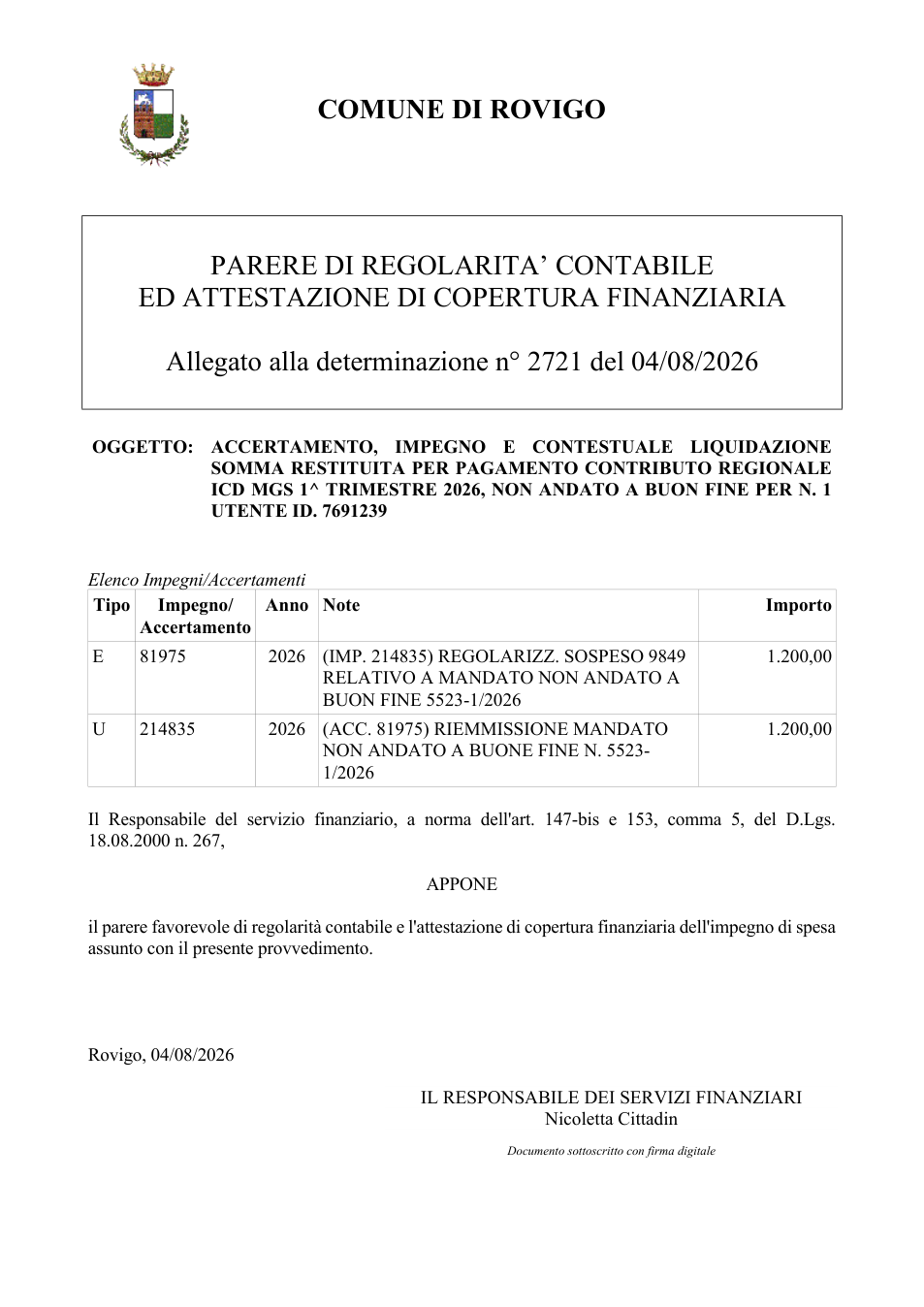 Pagina 1 del documento