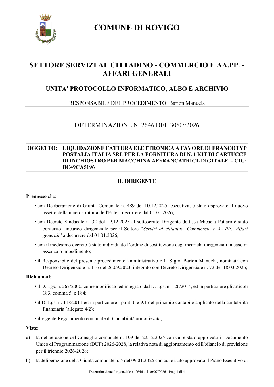 Pagina 1 del documento