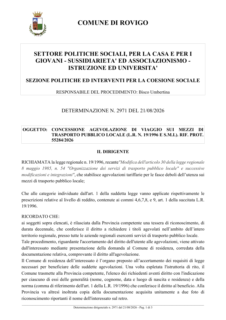 Pagina 1 del documento