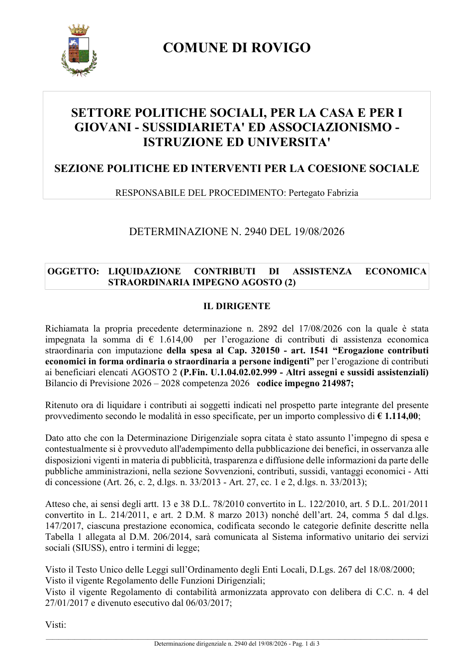 Pagina 1 del documento