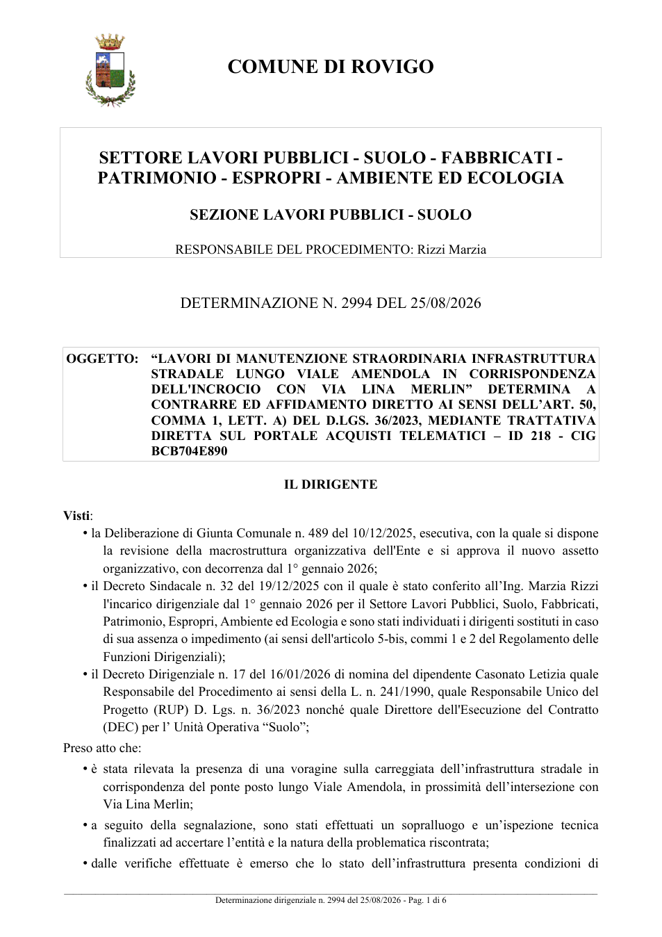 Pagina 1 del documento