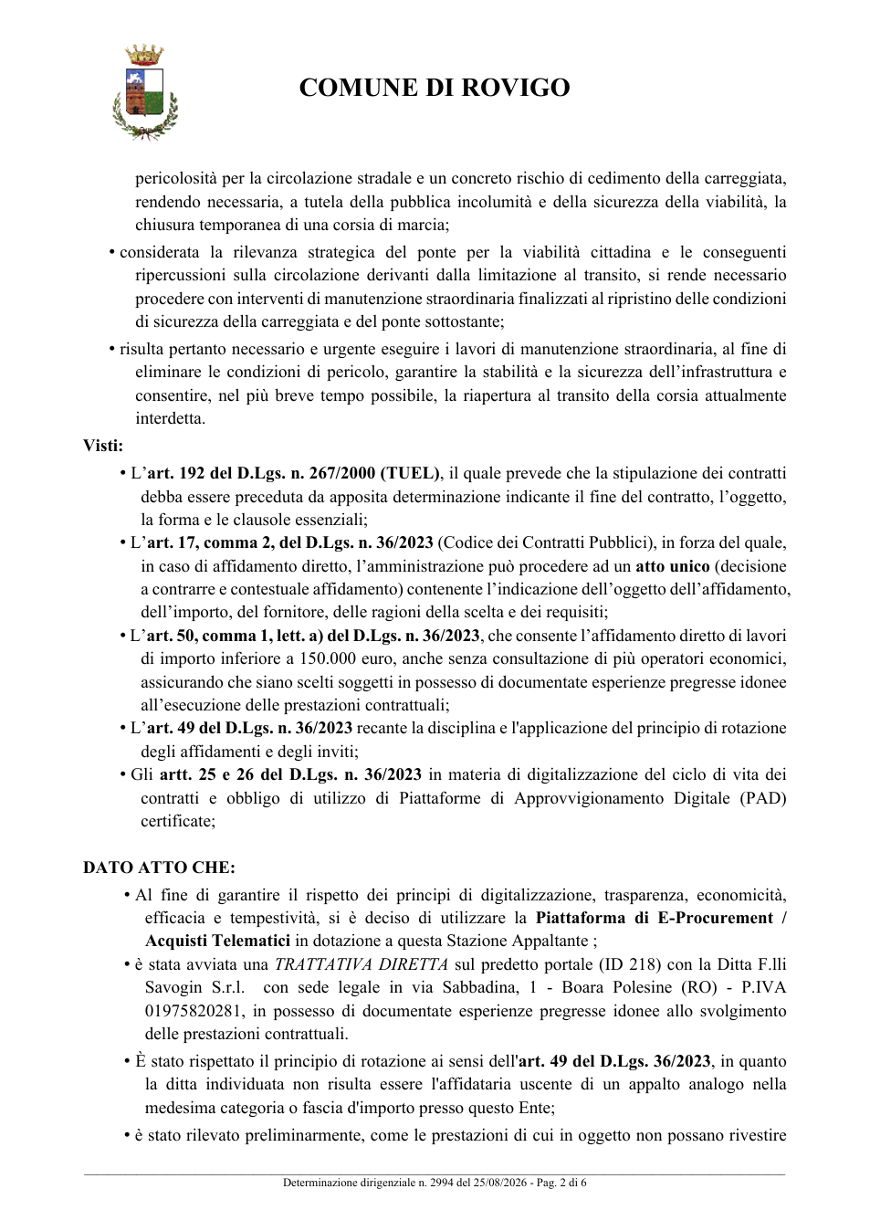 Pagina 2 del documento