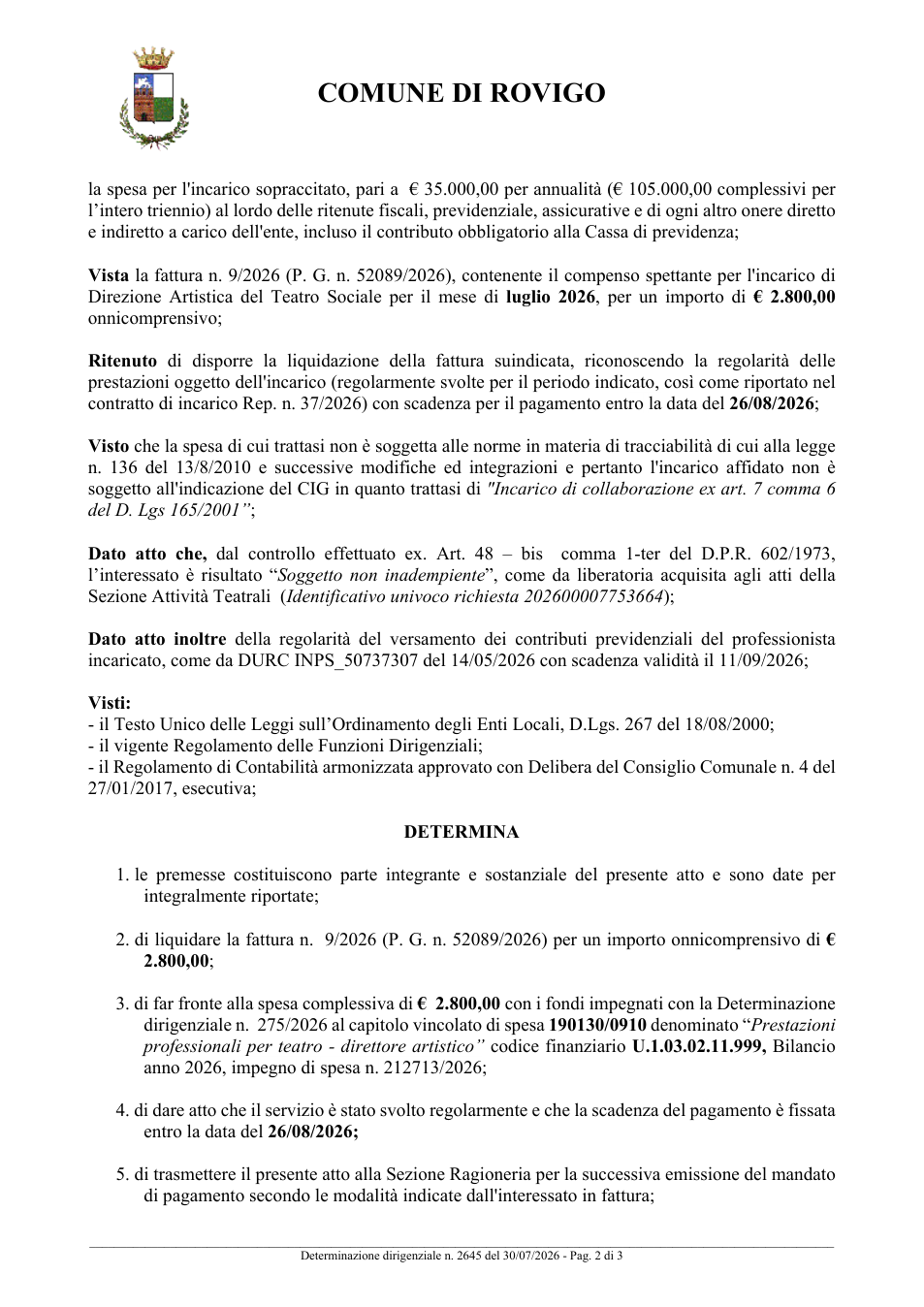 Pagina 2 del documento