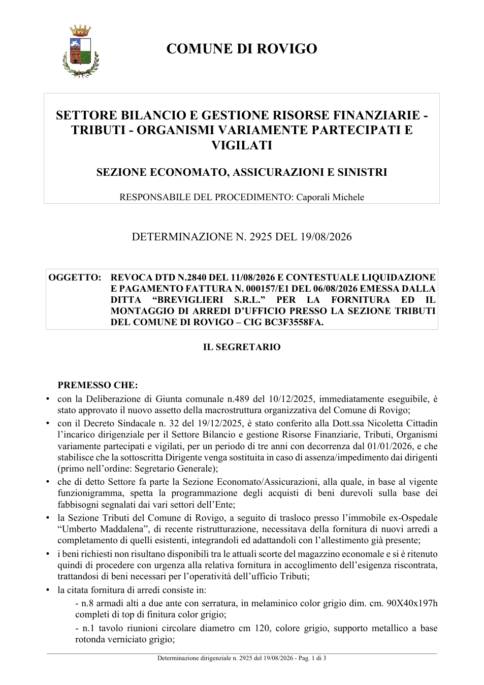 Pagina 1 del documento
