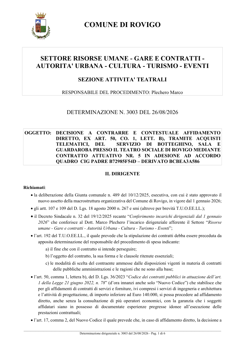 Pagina 1 del documento