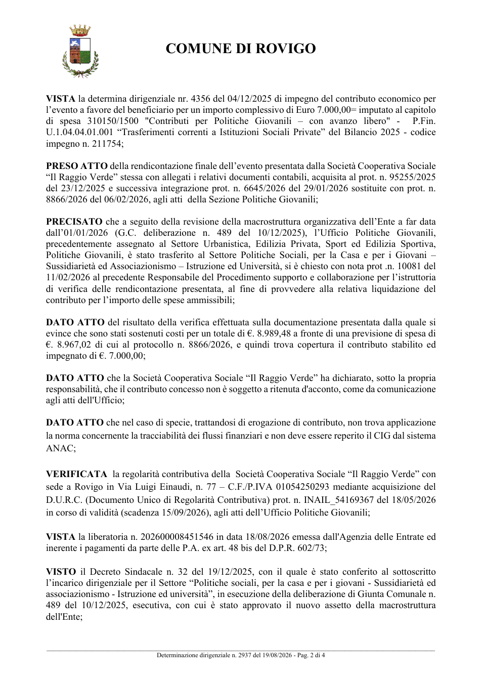 Pagina 2 del documento
