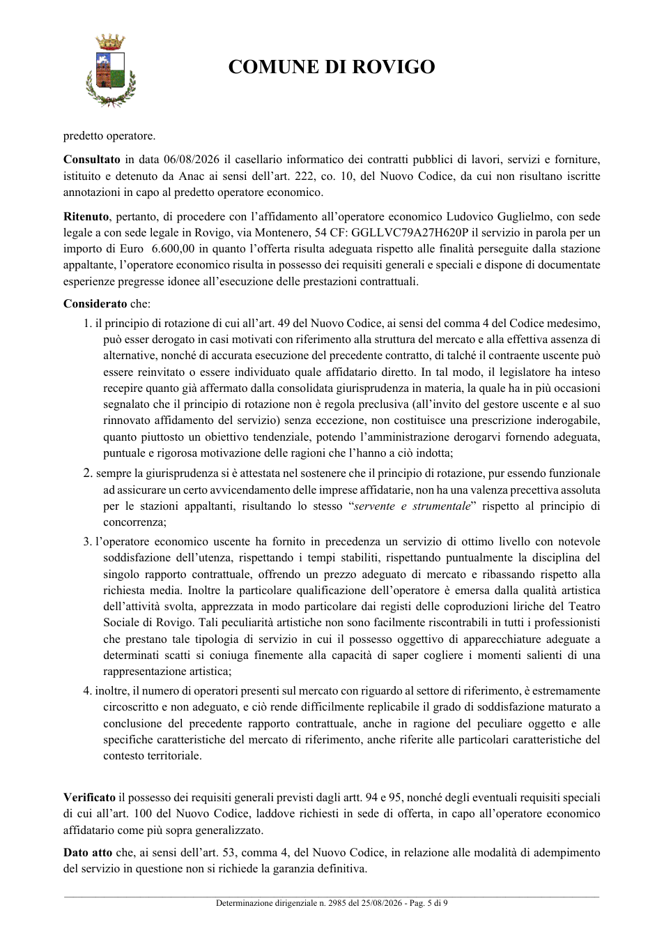 Pagina 5 del documento