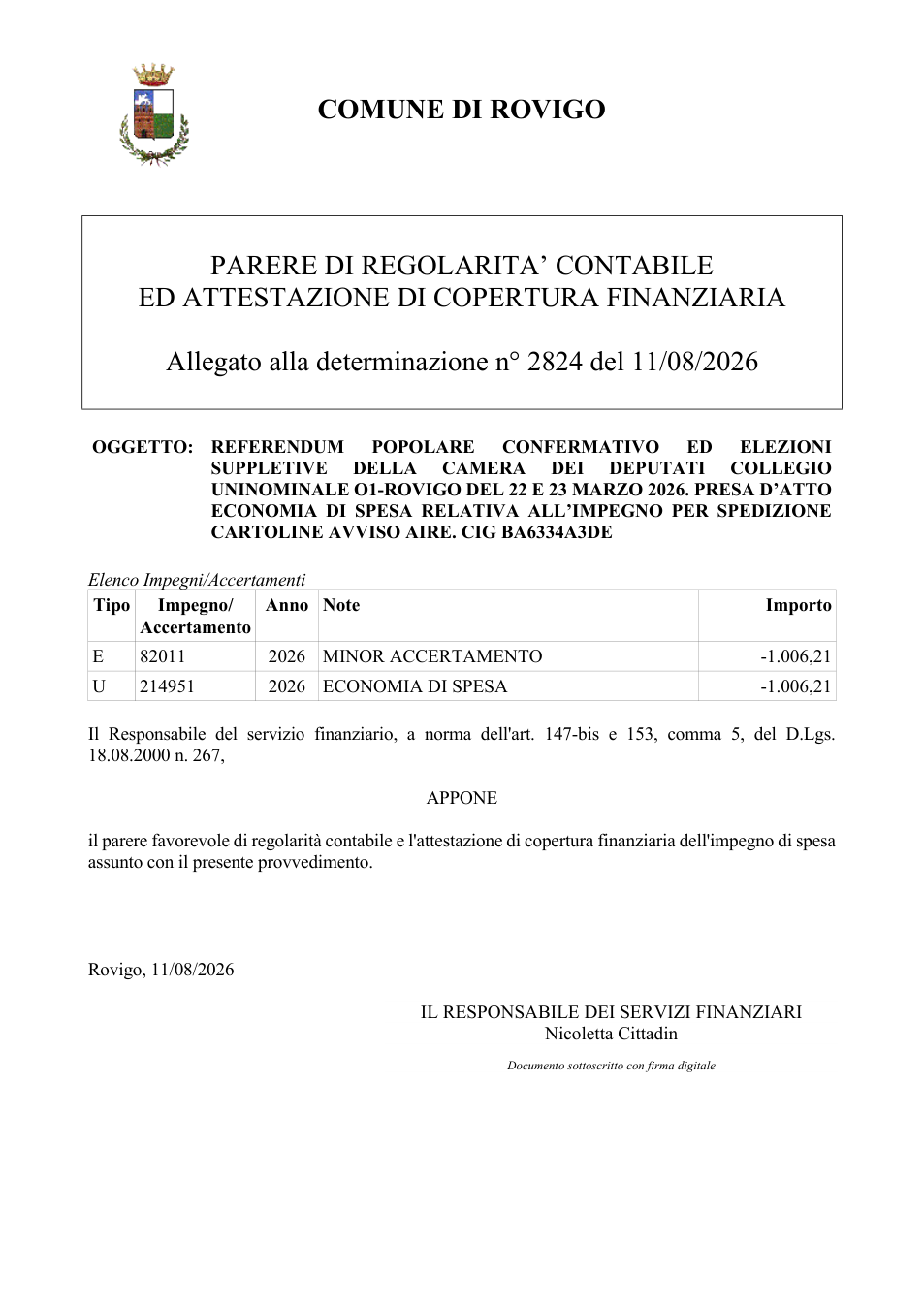 Pagina 1 del documento