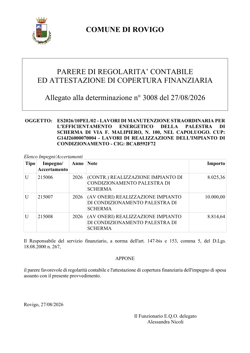 Pagina 1 del documento