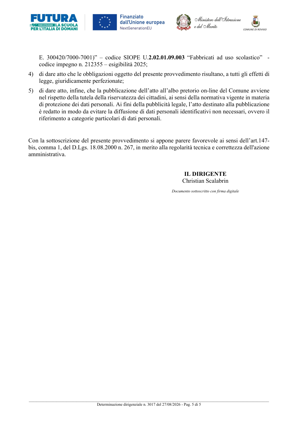 Pagina 5 del documento