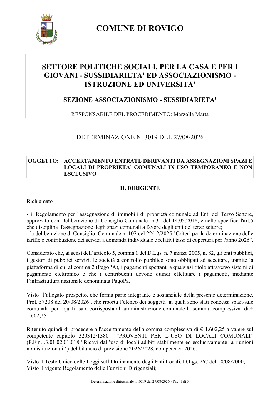 Pagina 1 del documento