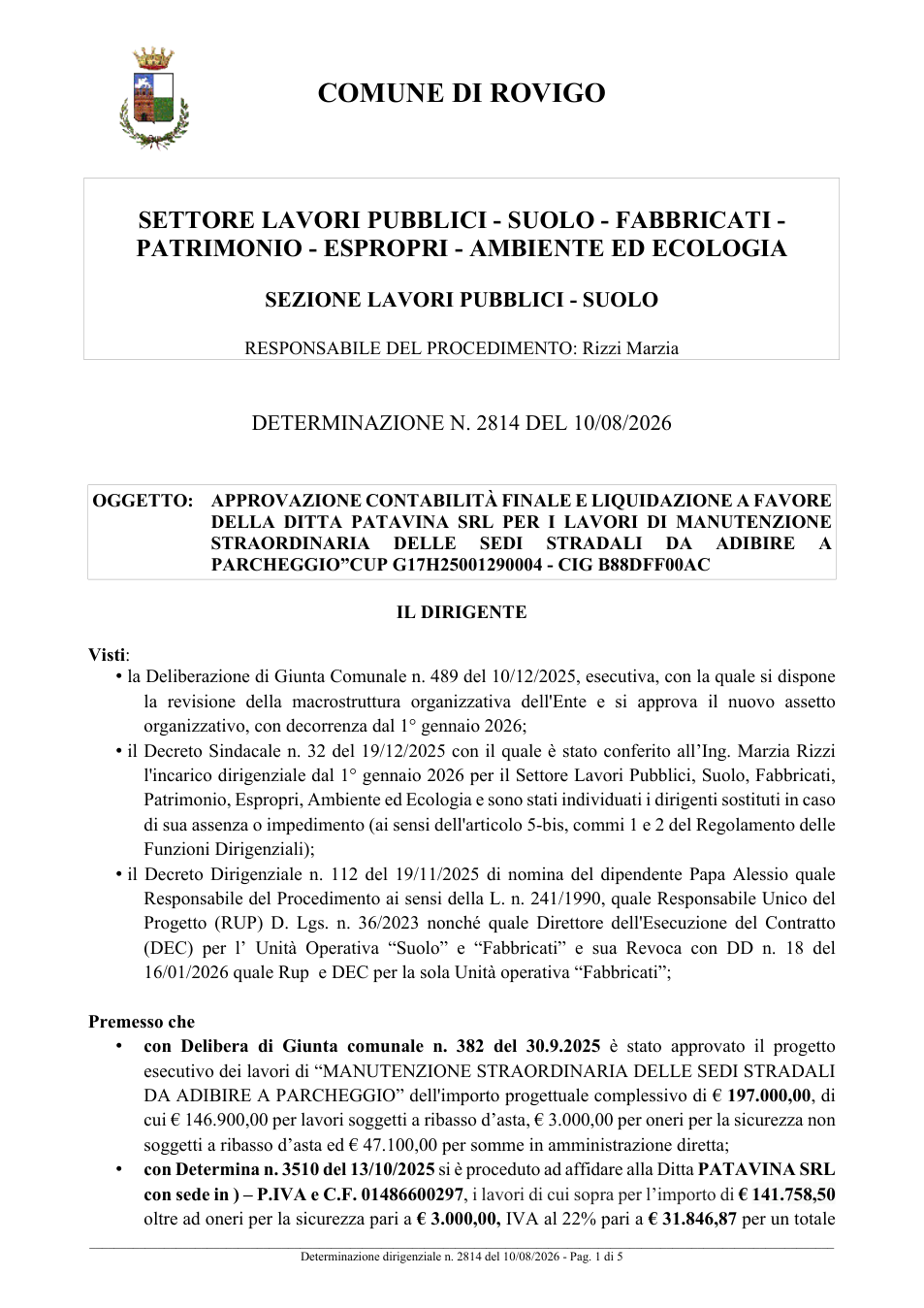 Pagina 1 del documento
