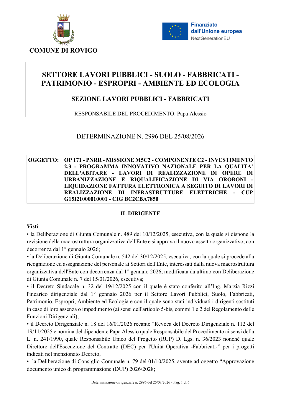 Pagina 1 del documento