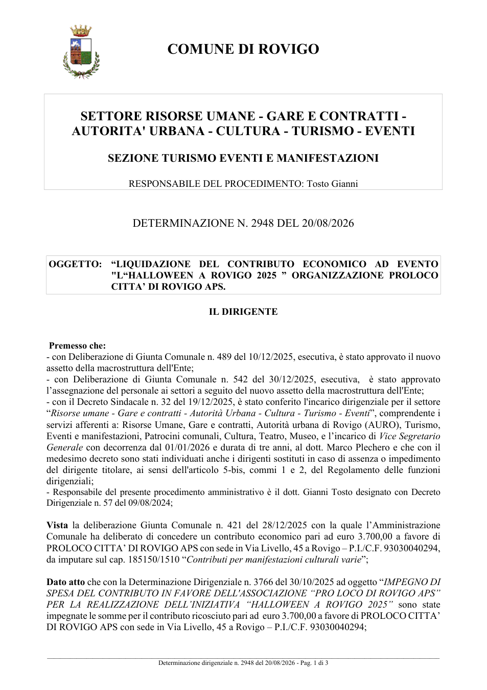 Pagina 1 del documento