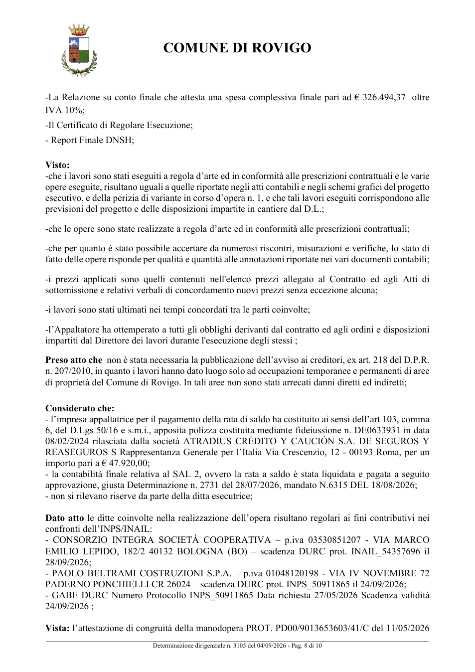 Pagina 8 del documento
