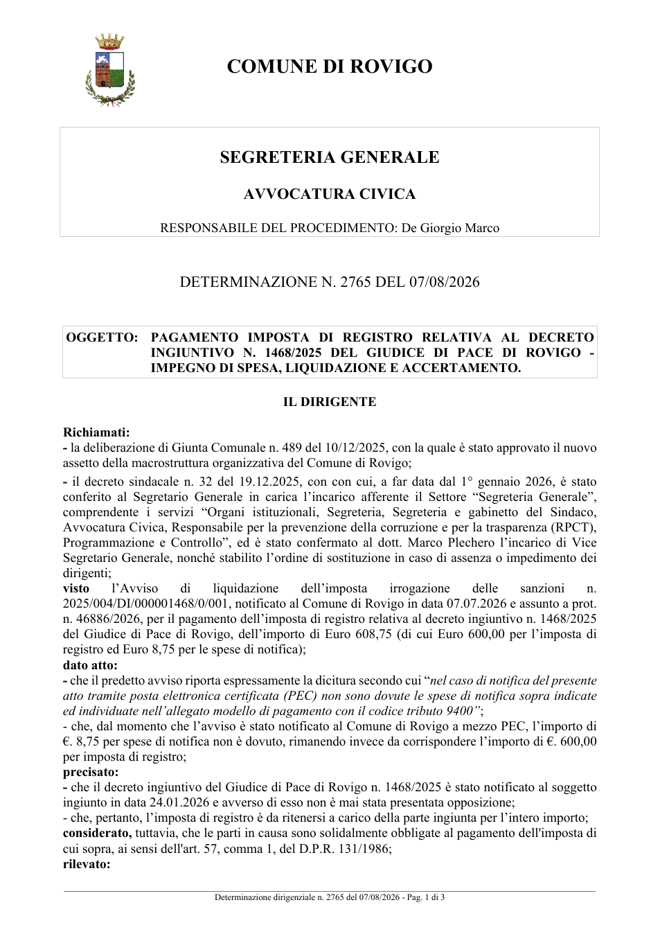 Pagina 1 del documento