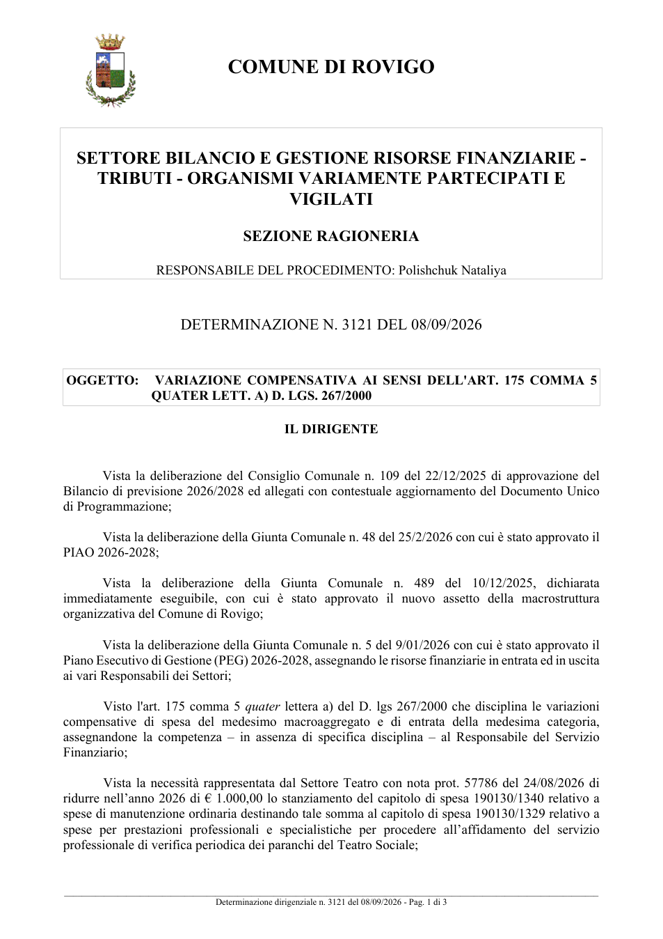 Pagina 1 del documento